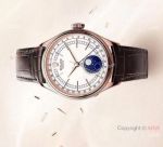 New Upgraded Rolex Cellini Moonphase For Sale - Rose Gold White Dial Replica Watches